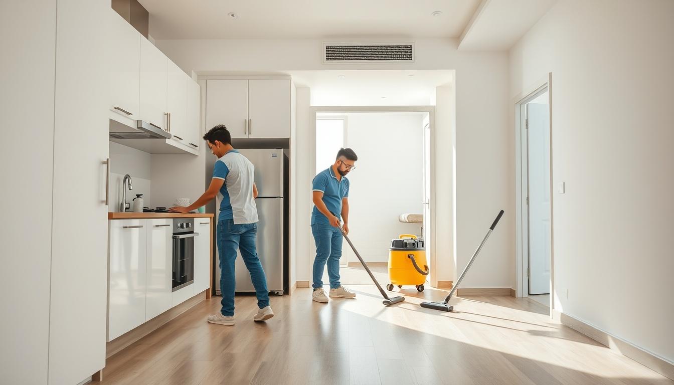 Cleaning for property transitions